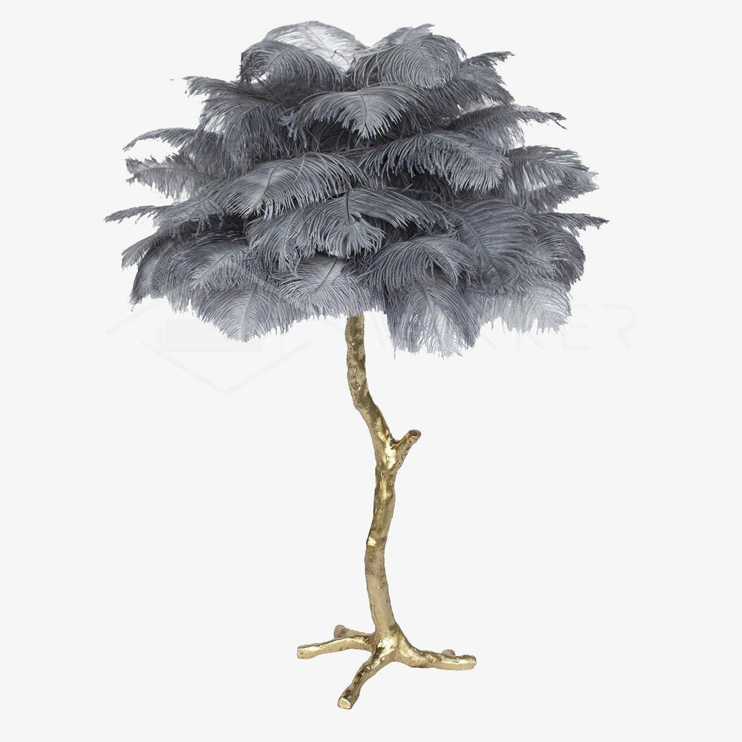 Ostrich Feather Table Lamp - Vakkerlight
