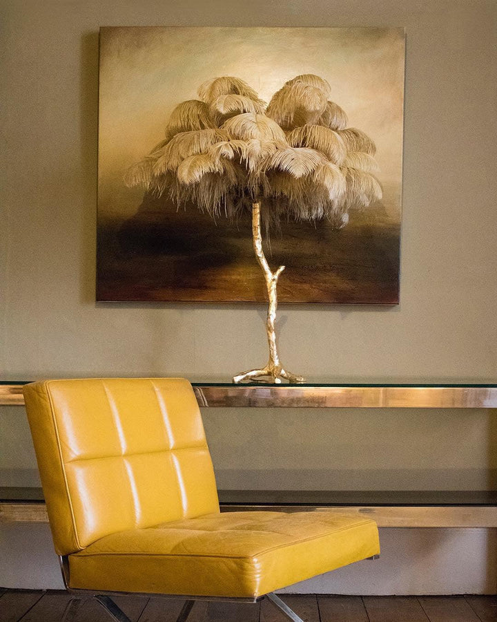 Ostrich Feather Table Lamp - Vakkerlight