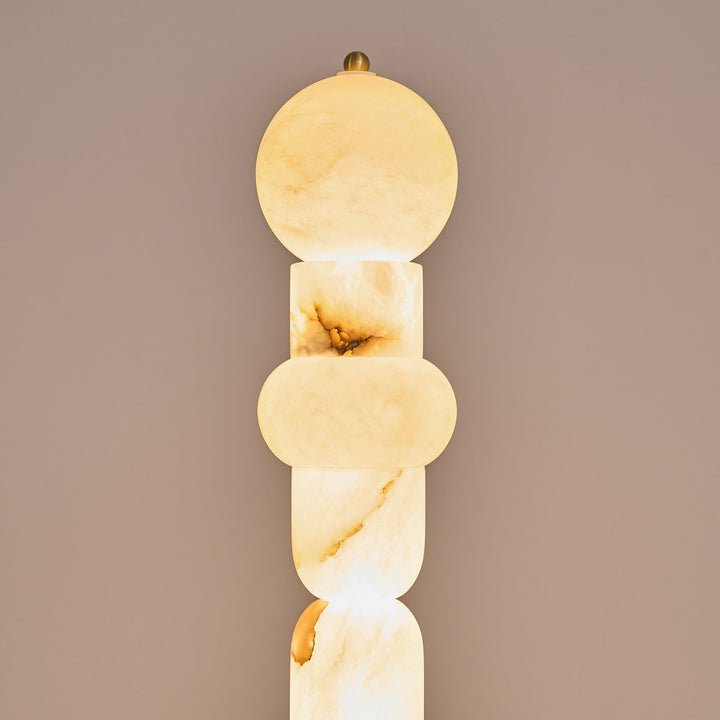 Spanish Alabaster Floor Lamp - Vakkerlight