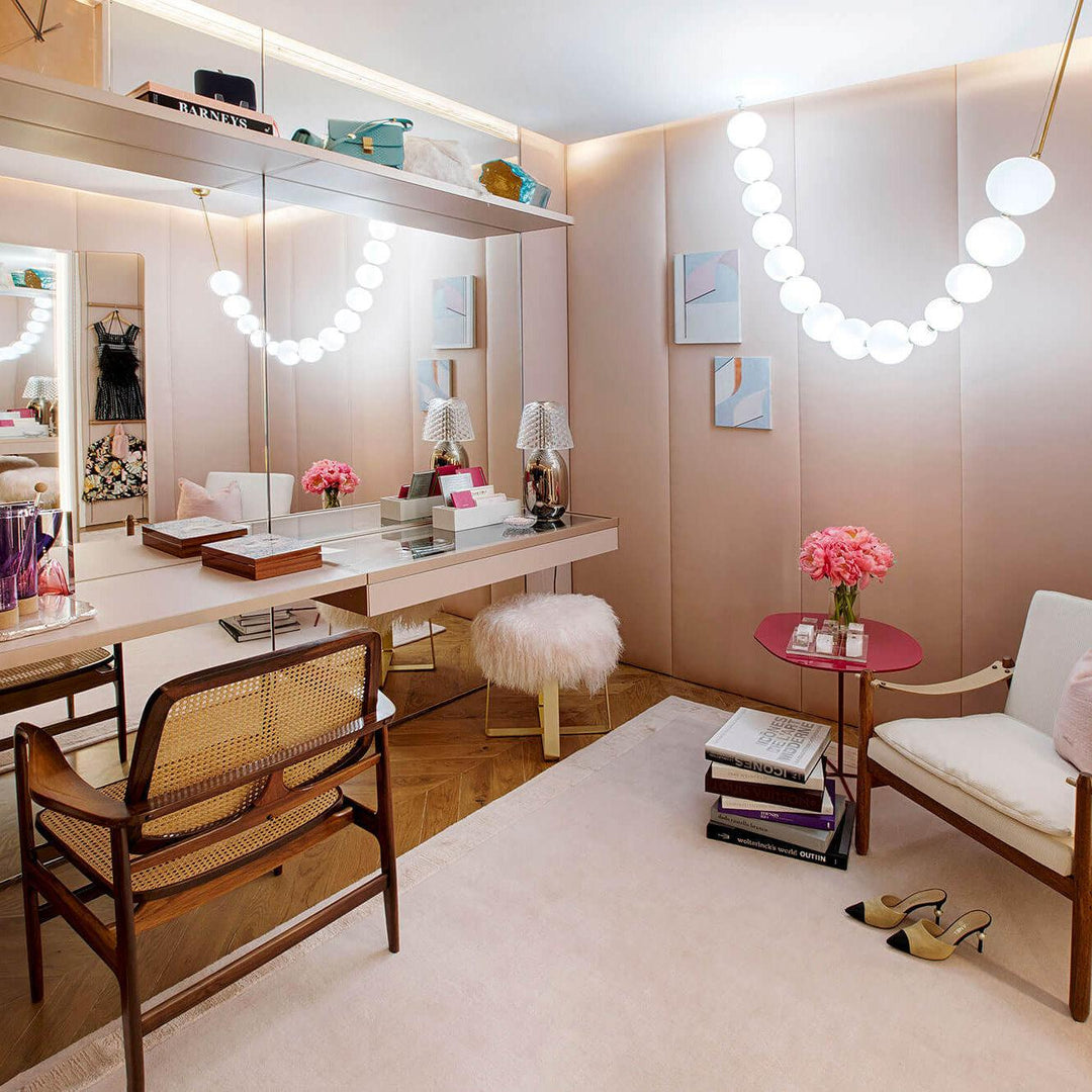 Pearl Necklace Balls Chandelier - Vakkerlight