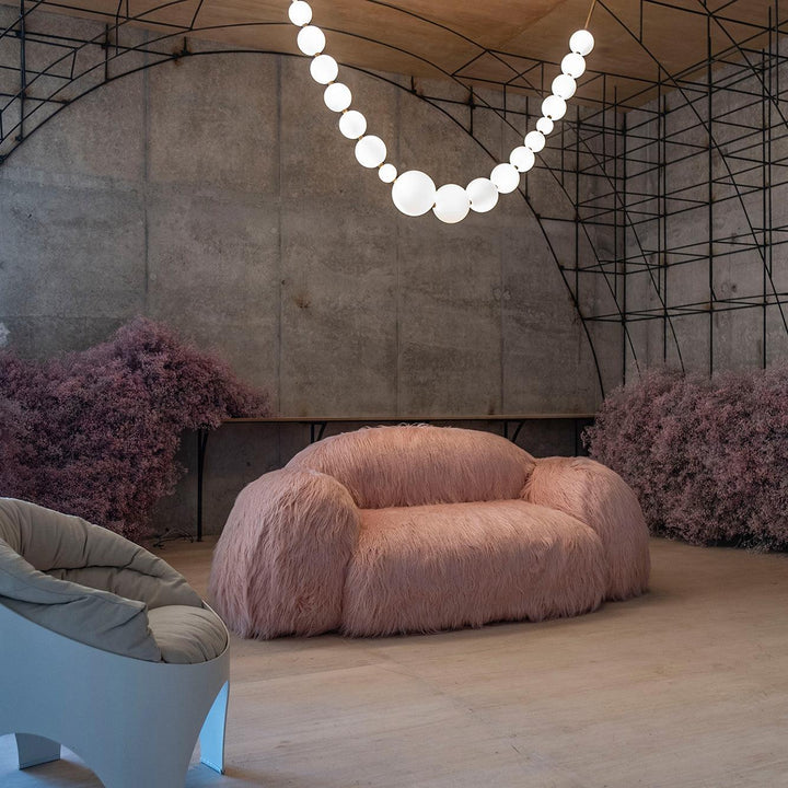 Pearl Necklace Balls Chandelier - Vakkerlight