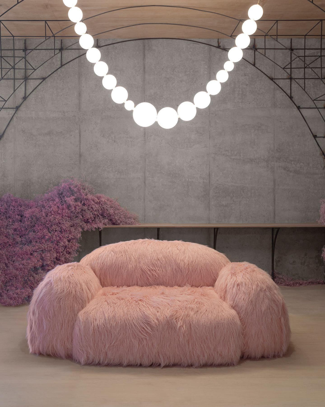 Pearl Necklace Balls Chandelier - Vakkerlight