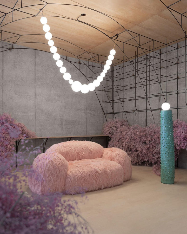 Pearl Necklace Balls Chandelier - Vakkerlight