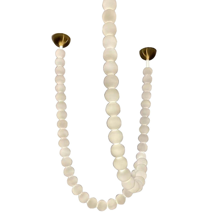 Pearl Necklace Balls Chandelier - Vakkerlight