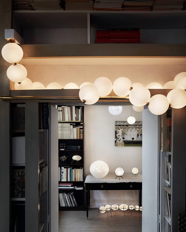 Pearl Necklace Balls Chandelier - Vakkerlight