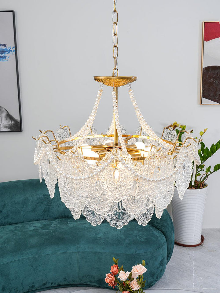 Pearls Glass Chandelier - Vakkerlight