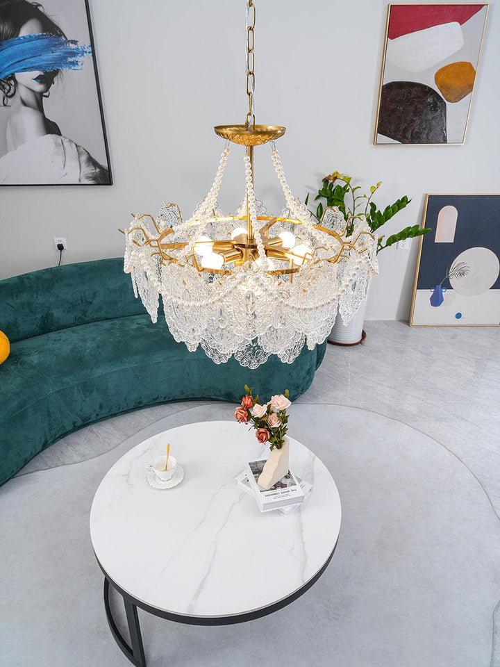 Pearls Glass Chandelier - Vakkerlight