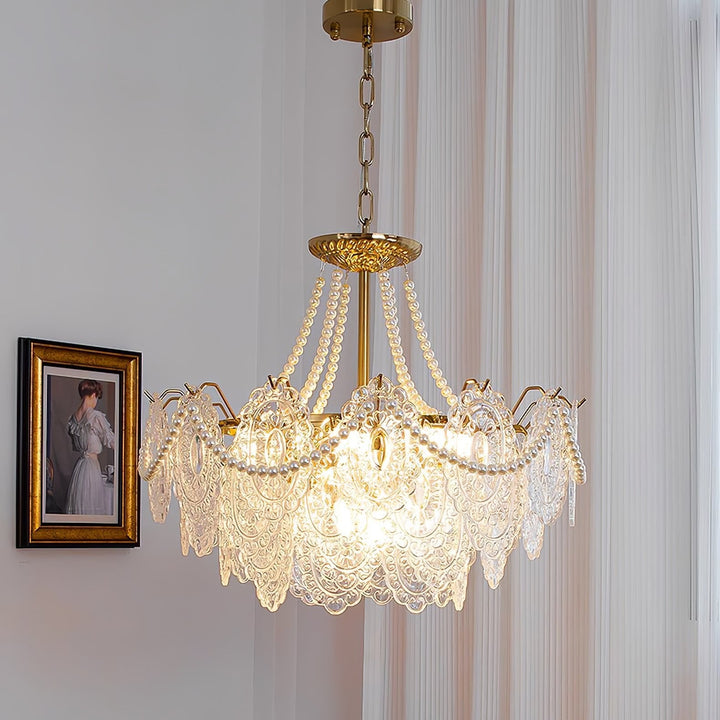 Pearls Glass Chandelier - Vakkerlight