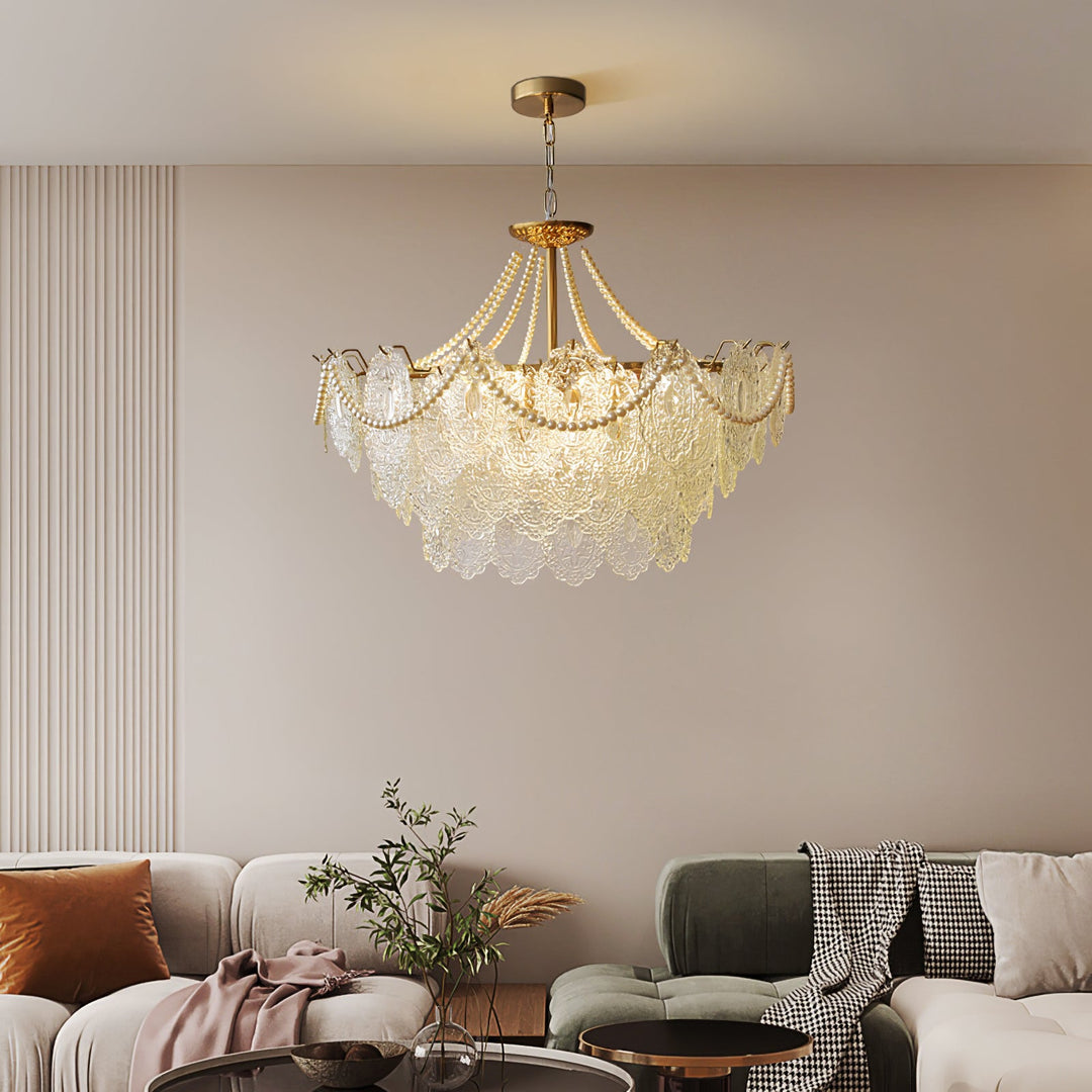 Pearls Glass Chandelier - Vakkerlight
