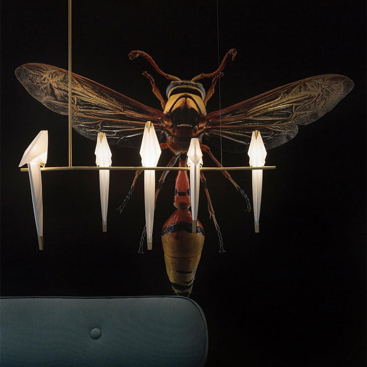 Perch Light chandelier - Vakkerlighting