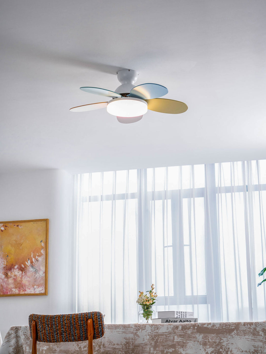 Petalo Ceiling Fan Light - Vakkerlight