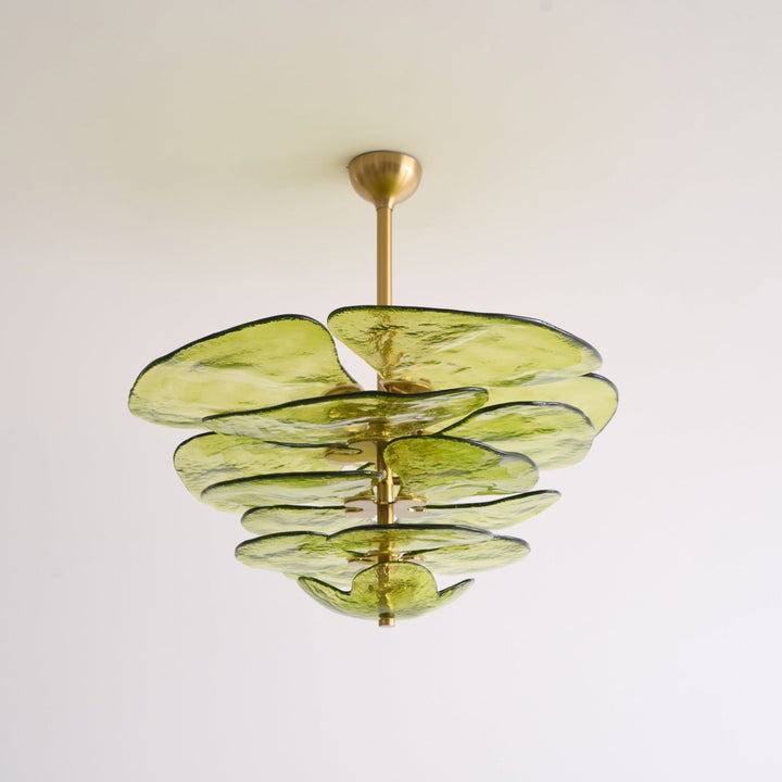 Petals Gold Murano Chandelier - Vakkerlight