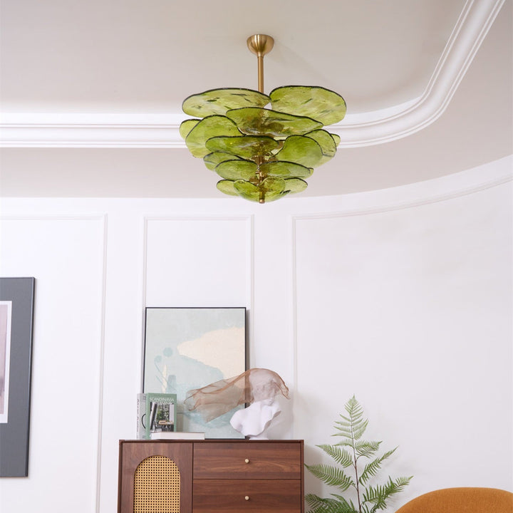 Petals Gold Murano Chandelier - Vakkerlight
