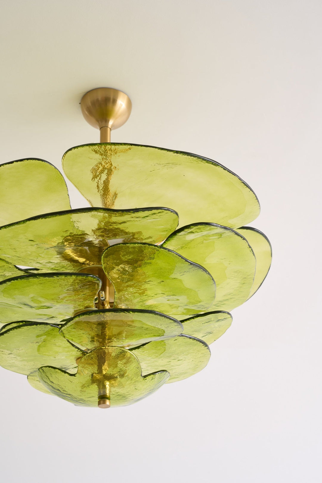 Petals Gold Murano Chandelier - Vakkerlight