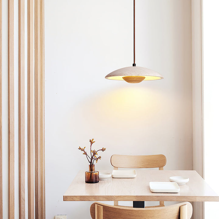 Solara Wood Pendant Lamp - Vakkerlight