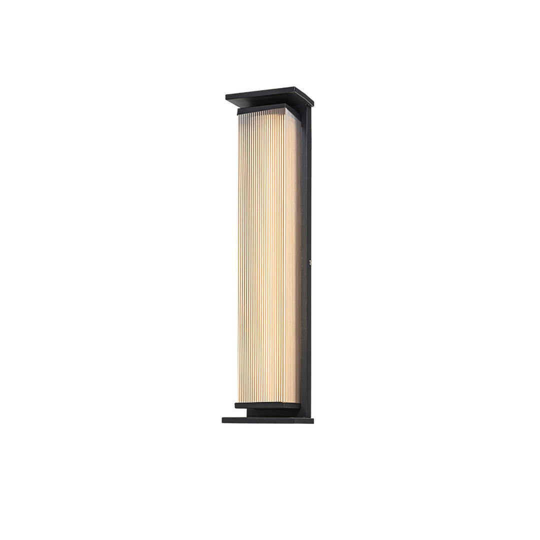 Rectangular Box Solar Outdoor Wall Lamp - Vakkerlight