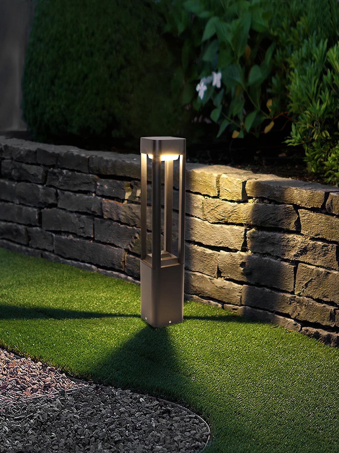 Rectangular Column Garden Outdoor Light - Vakkerlight