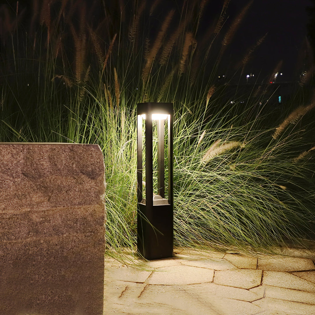 Rectangular Column Garden Outdoor Light - Vakkerlight
