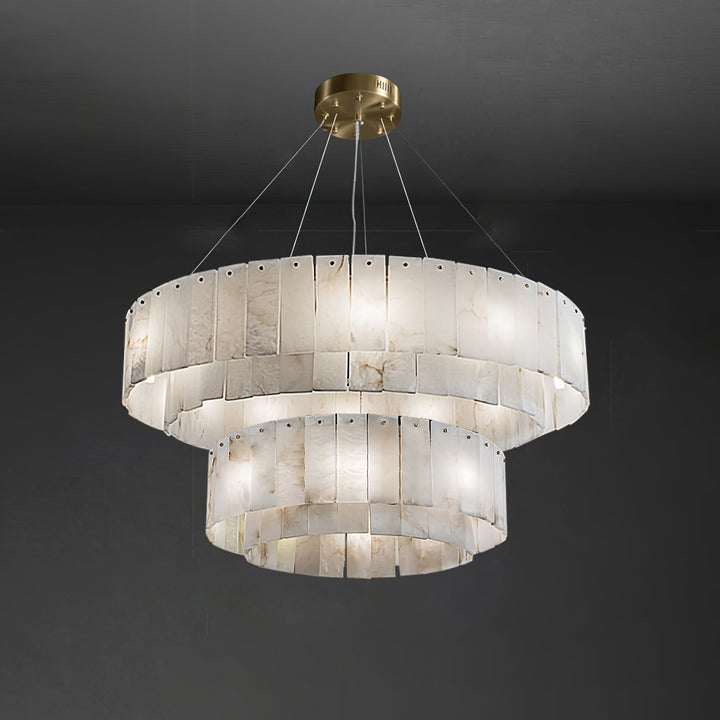 Rock Alabaster Chandelier - Vakkerlight