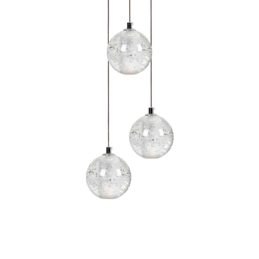 Crystal Bubbles Balls Pendant Lamp - Vakkerlight