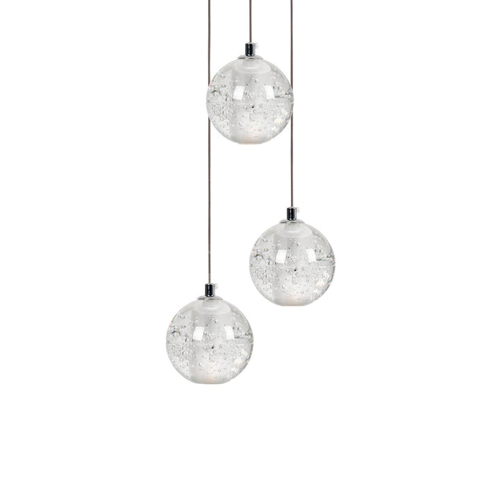 Crystal Bubbles Balls Pendant Lamp - Vakkerlight