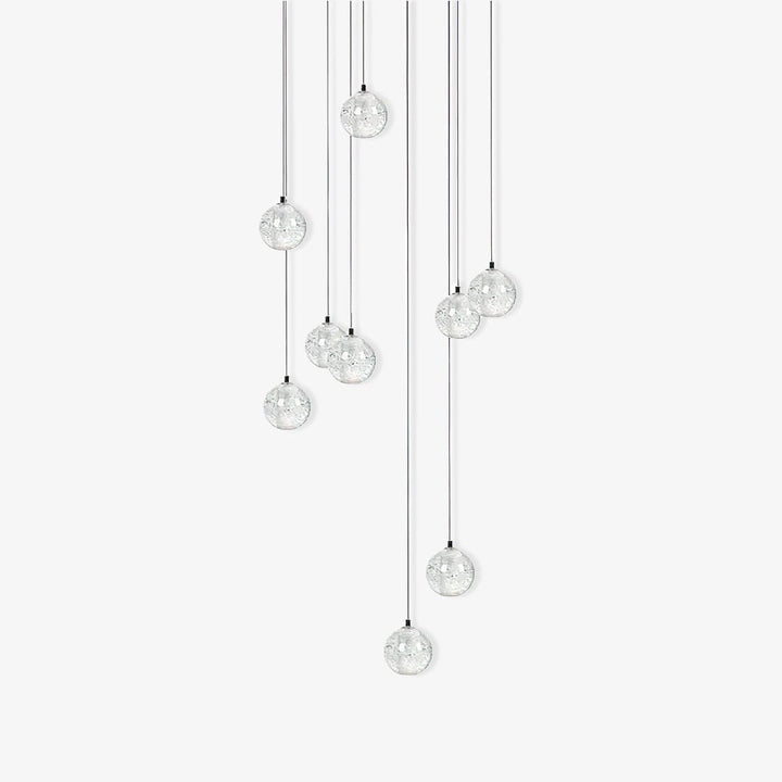 Crystal Bubbles Balls Pendant Lamp - Vakkerlight