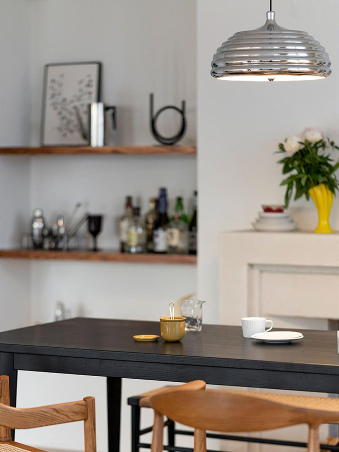 Saturno Chrome Pendant Lamp