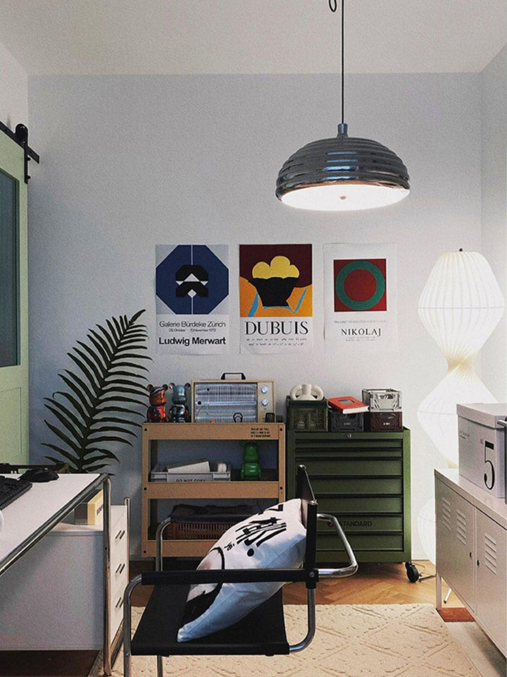 Saturno Chrome Pendant Lamp