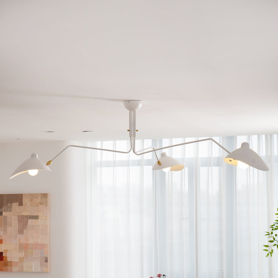 Serge Mouille Ceiling Light A - Vakkerlight
