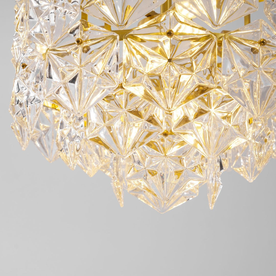 Snowflake Glass Chandelier - Vakkerlight