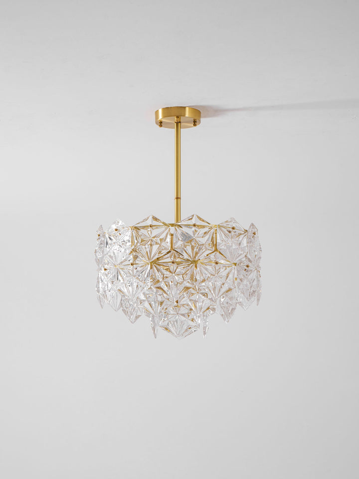 Snowflake Glass Chandelier - Vakkerlight
