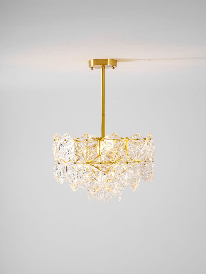 Snowflake Glass Chandelier - Vakkerlight
