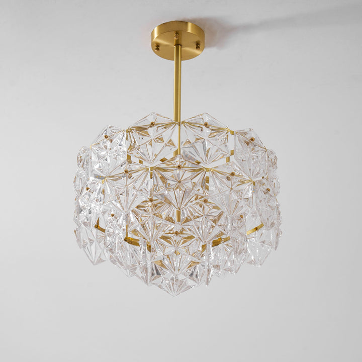 Snowflake Glass Chandelier - Vakkerlight