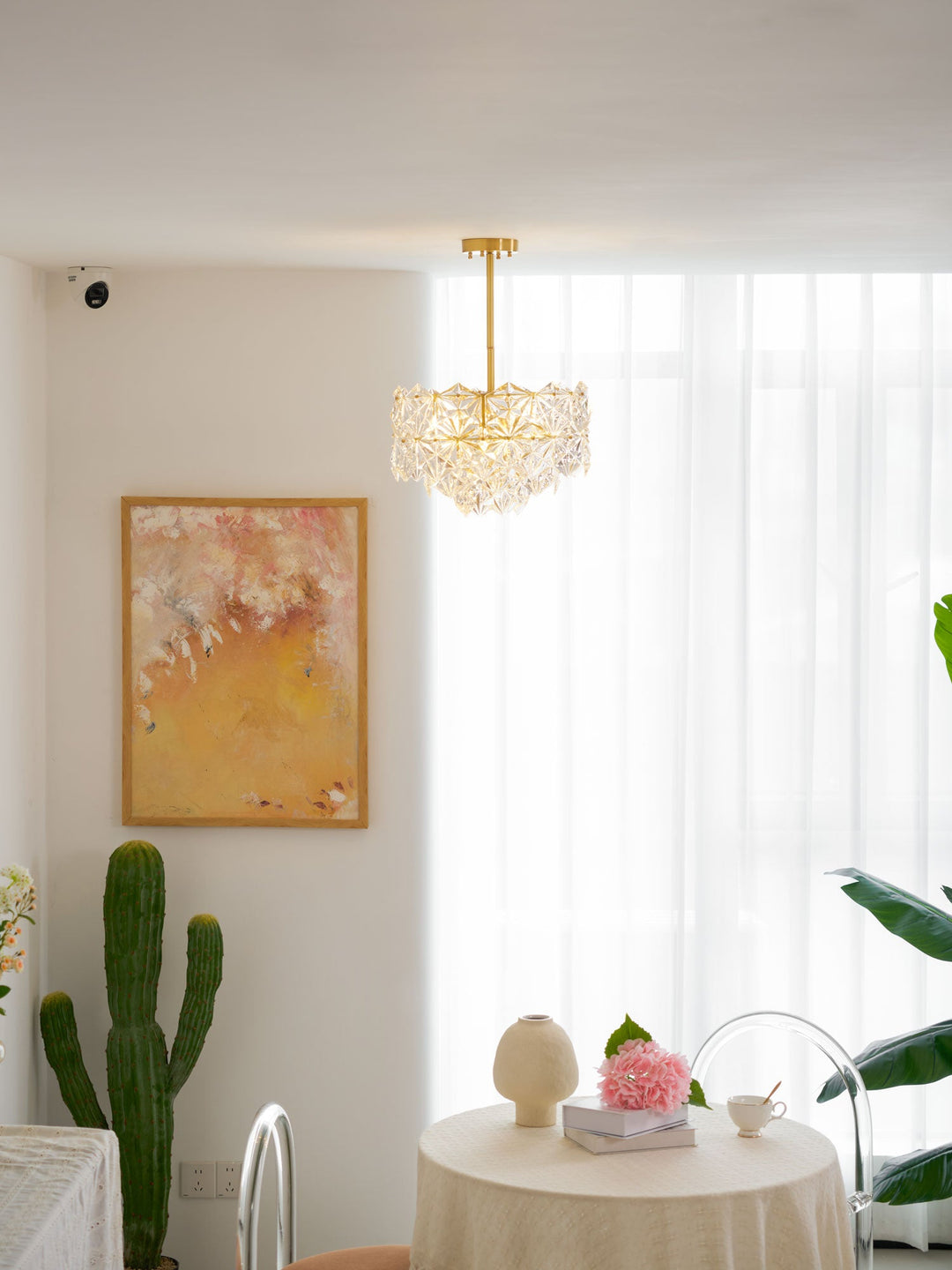 Snowflake Glass Chandelier - Vakkerlight