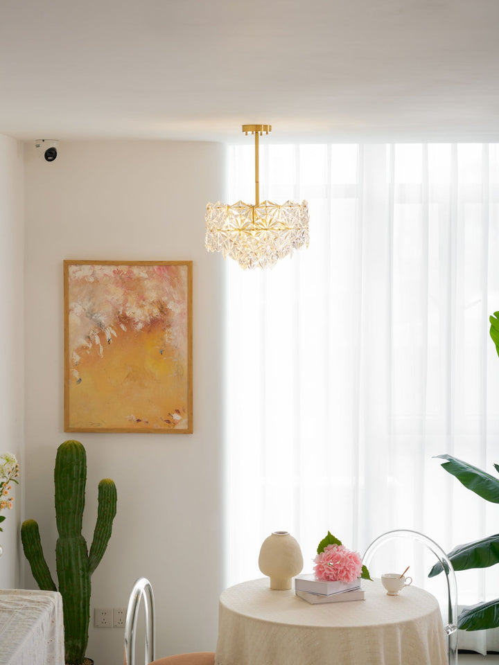 Snowflake Glass Chandelier - Vakkerlight