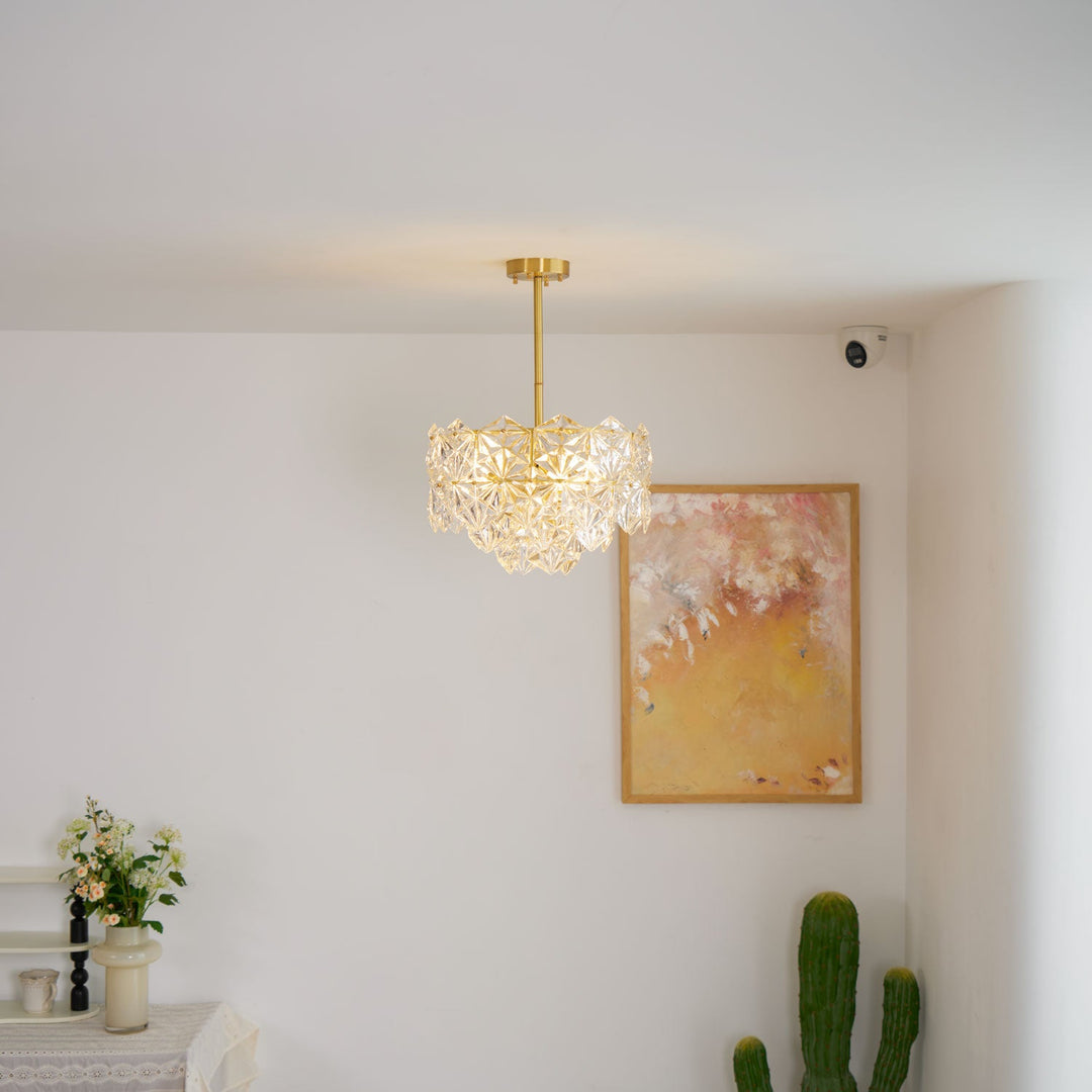 Snowflake Glass Chandelier - Vakkerlight