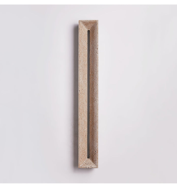 Solace Travertine Beam Wall Light