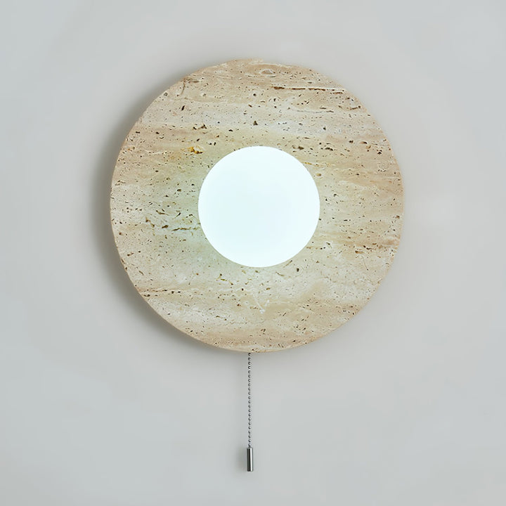 Stone Lunar Eclipse Wall Light