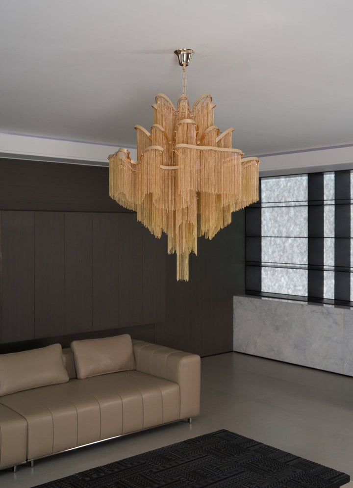 Stream Chain Chandelier - Vakkerlight