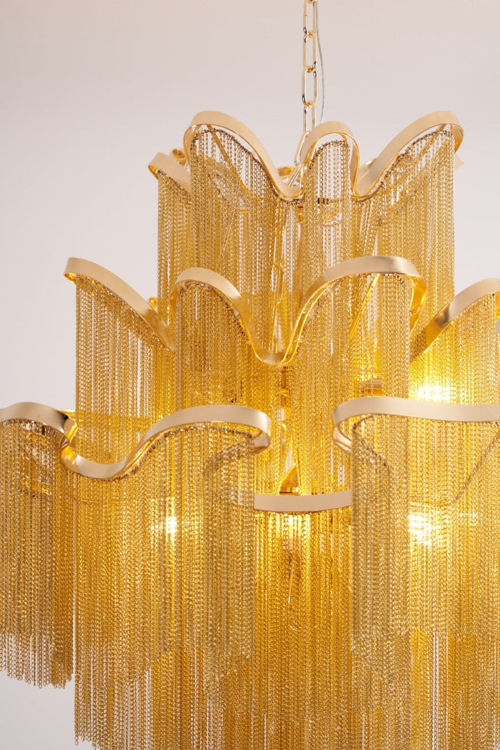 Stream Chain Chandelier - Vakkerlight