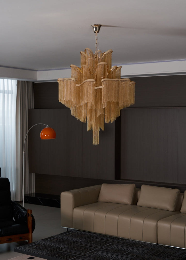 Stream Chain Chandelier - Vakkerlight