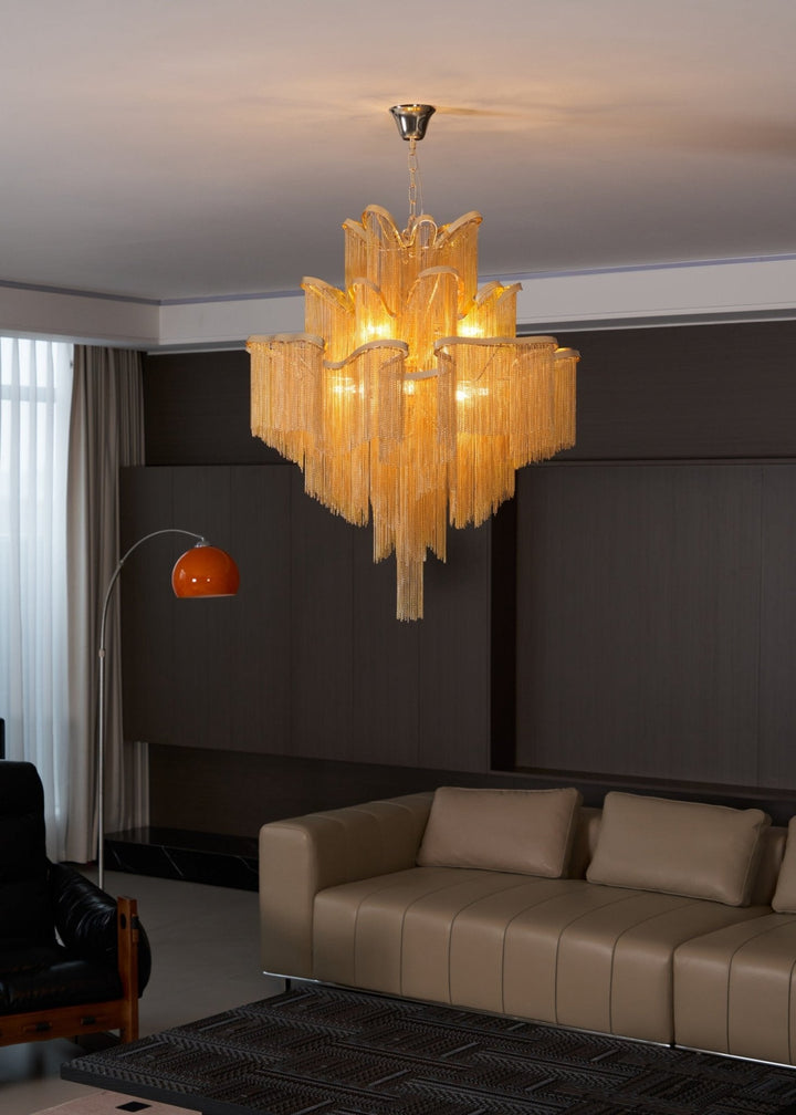 Stream Chain Chandelier - Vakkerlight