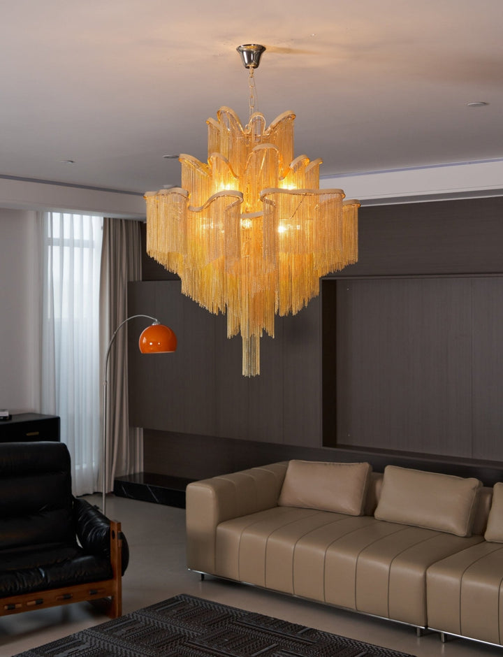 Stream Chain Chandelier - Vakkerlight