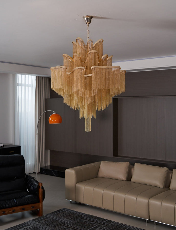 Stream Chain Chandelier - Vakkerlight