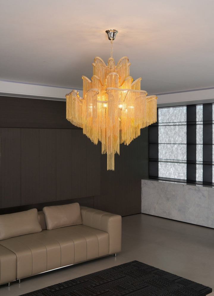 Stream Chain Chandelier - Vakkerlight