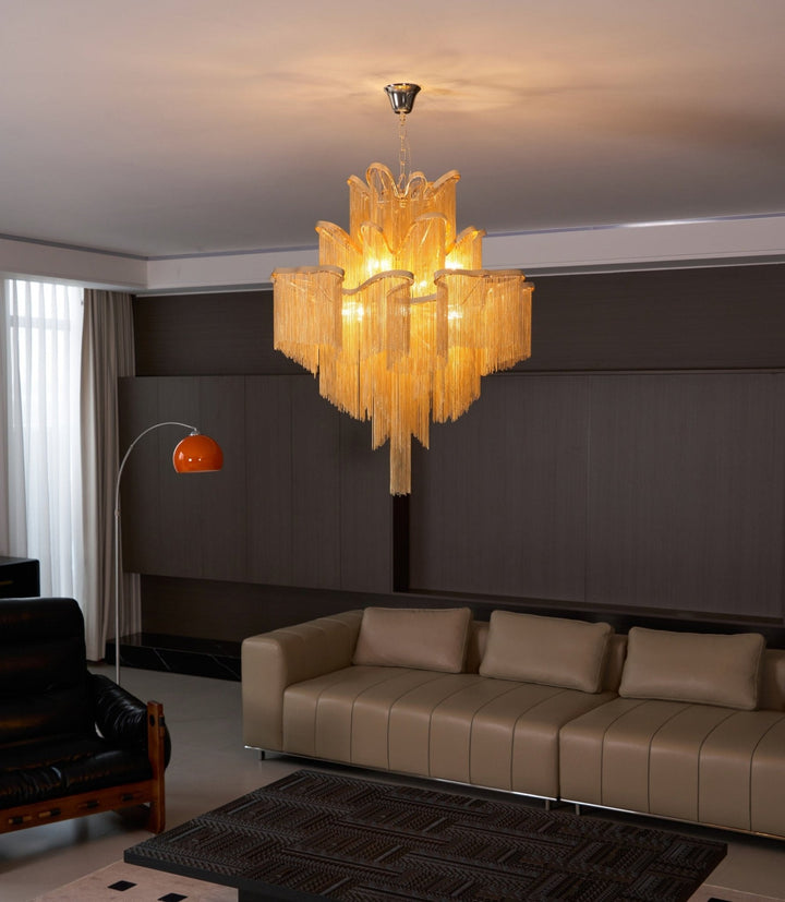 Stream Chain Chandelier - Vakkerlight