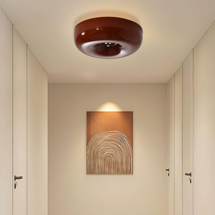 Swirl Glass Ceiling Lamp - Vakkerlight