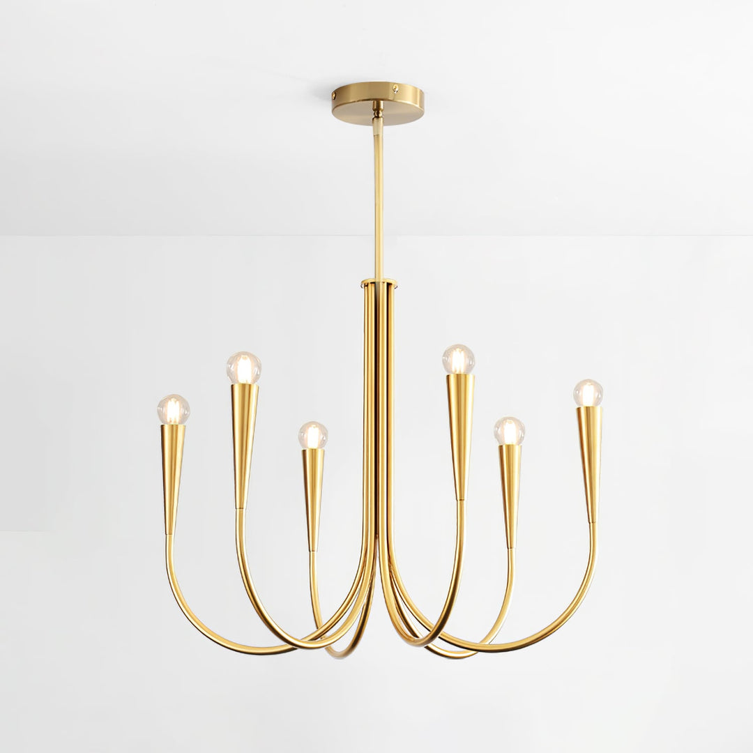 Swoop Arm Chandelier - Vakkerlight