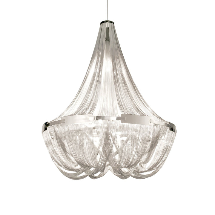 Tassel Aluminum Chain Chandelier - Vakkerlight