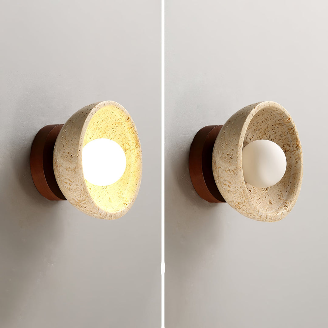 Terra Bowl Wall Lamp